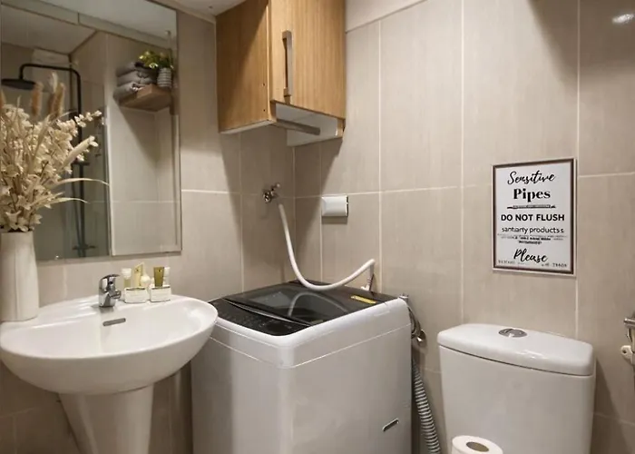 1 Bedroom Fully Furnished Shell Across Moa Apartment Manila